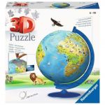Ravensburger Puzzle 3D 180 Peças - Globo - 12341