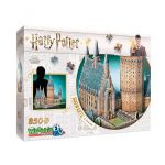 Wrebbit Puzzle Harry Potter: Great Hall - 3D Puzzle 850 Peças