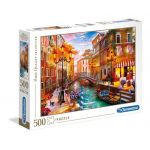 Clementoni Puzzle 500 peças - Anoitecer em Veneza - 35063
