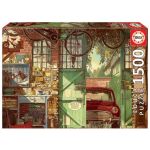 Educa Puzzle Old Garage, Arly Jones 1500 peças - 18005
