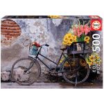 Educa Puzzle Bicicleta com Flores - 500 peças - 17988