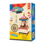 Colorino Puzzles 3D Set Caixa de Música Carrossel - PRT37152