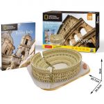 Puzzle 3D: Coliseu de Roma 131 Peças
