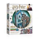 Wrebbit Puzzle 3D Harry Potter Ollivanders Wand Shop & Scribbulus 295 peças