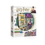 Wrebbit Puzzle 3D Harry Potter Madam Malkin's And Florean Fortescue's Ice Cream 209 Peças