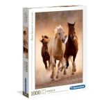 Clementoni Puzzle 1000 Peças Running Horses