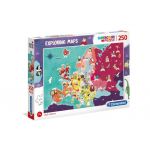 Clementoni Puzzle 250 Peças - Great People in Europe - 29061