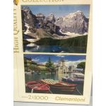 Clementoni Puzzle 2x1000 Peças - Canadá e Garda Itália - 90858
