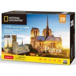 Puzzle 3D Natgeo Notre Dame 128 Peças