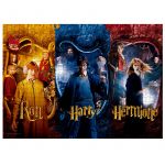 Sd Toys Puzzle Ron, Harry Y Hermione Harry Potter 1000 peças