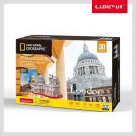 Puzzle 3D St. Pauls Cathedral National Geographic 107 Peças