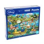 Puzzle Disney Diversão Na Água 1000 Peças - PU05260