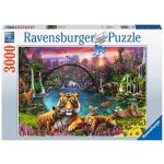 Ravensburger Puzzle Tiger in a Paradisiacal Lagoon - 3000 Peças - 96770