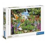 Clementoni - Puzzle 2000 Peças - Fantastic Forest - 32566