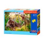 Castorland Puzzle Batalha de Dinossauros 180 Peças