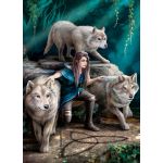 Eurographics Puzzle Família Wolf 1000 Peças