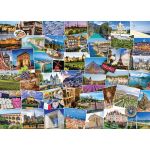 Eurographics Puzzle Trotamundos França 1000 Peças