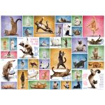 Eurographics Puzzle Gatos de Yoga 1000 Peças