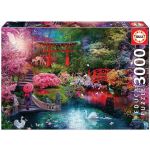 Educa Puzzle 3000 Peças Jardim Japonês