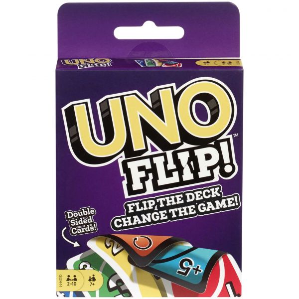 Mattel Games - Uno Flip! - Jogo de Cartas