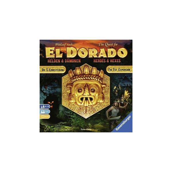 the Quest for El Dorado: Hero And Hexes Jogo de Mesa | KuantoKusta