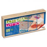 Cayro Lotto -Tómbola 48 cartões em uma caixa de madeira - NAV749 - 8171