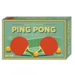 Jogo de Mesa Ping Pong - Conjunto Portátil - Olivo