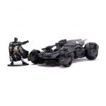 Réplica Batmobile Metal 1:32 Liga Da Justiça Com Figura