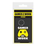 Pyramid Porta-Chaves Rubber Gamer At Work Gaming