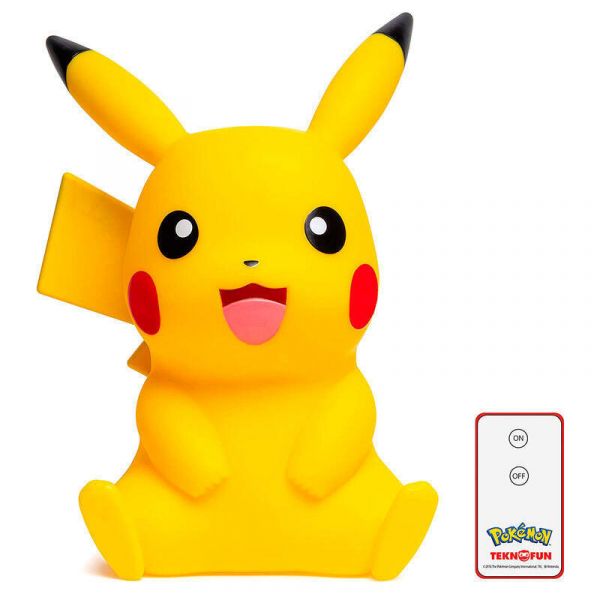 Lampada led 3D Pikachu Pokémon