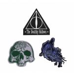 Cinereplicas Emblemas de Harry Potter Deathly Hallows (pack de 3) - Deluxe Edition