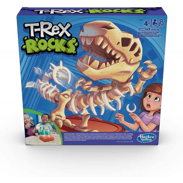 Hasbro - Jogo Dinossauro T-Rex Rocks - MS008503