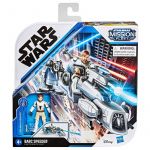 Hasbro Set Figura Obi-Wan Kenobi + Barc Speeder Star Wars Mission F
