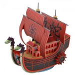 Bandai Figura Barco Kuja Pirates Ship Model Kit One Piece 15cm