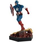 Marvel Figura Capitão América Pose de Batalha 1:18