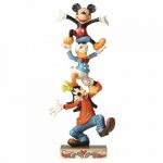 Figura Decorativa Mickey, Goofy Y Donald