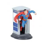 Mini Figura Decorativa Superman Cabina Telefónica