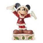 Figura Decorativa Mickey En Navidad