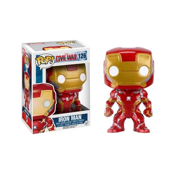 Funko Pop! - Marvel - Iron Man #126 (Captain America Civil War)