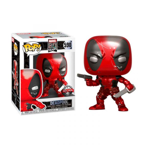 Funko POP! Marvel 80th Anniversary - Deadpool First Appearance #546 ...