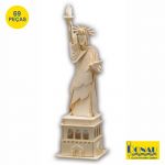 Donau Estátua Liberdade Painéis de Contraplacado C/ 69 Peças - DNM882