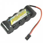 Voltz 1600mah 6.0v Rx Straight Battery W/ Jr Plug Vz0111