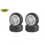 Pneu Tyre/ Wheel Rim Set Cv-10b White (4) 500900046