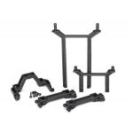 Traxxas Body mounts & posts, front & rear (complete set) - 91200