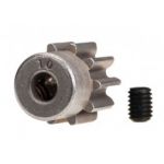Traxxas Gear, 10-T pinion (32-p) (steel)/ set screw - 6746