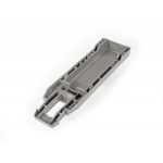 Traxxas Main chassis (grey) (164mm long battery compartment)