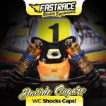 Fastrace Wc Edition "4hole" Shock Absorber Cap With Honeycomb Rc8b3 Membranes (2) Fr6041aswc