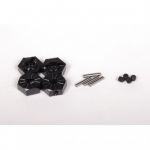 Axial Racing AX30427 Aluminum Hub Narrow 12mm Black (4) AXIC3042