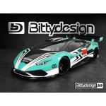 Bittydesign Agata Gt 190MM 1/10 Car Body - BDGT-190AGT