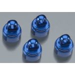 Traxxas Shock caps, ALUM (blue-anod) (4) (fits all Ultra Shocks)
